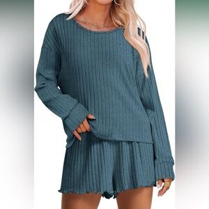 Cozy Ribbed Knit loungewear set